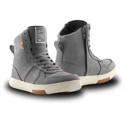 Scarpe Moto Donna Ixon Ghost WP Lady Grigio