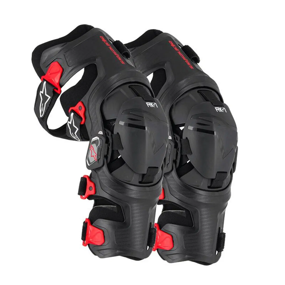 Ginocchiere Cross Alpinestars RK-7 Plasma Nero Ros