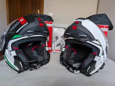 Casco Nolan modulare coppia + n-con