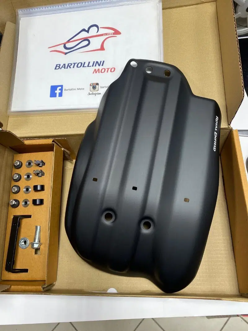 Paracolpi sotto motore nero Guerrilla 450 Royal Enfield