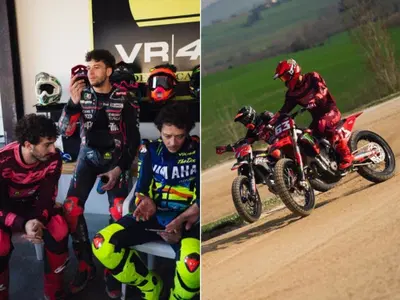 MotoGP 2026. Bagnaia e Bezzecchi al Ranch di Valentino Rossi: allenamento in vista del GP del Brasile