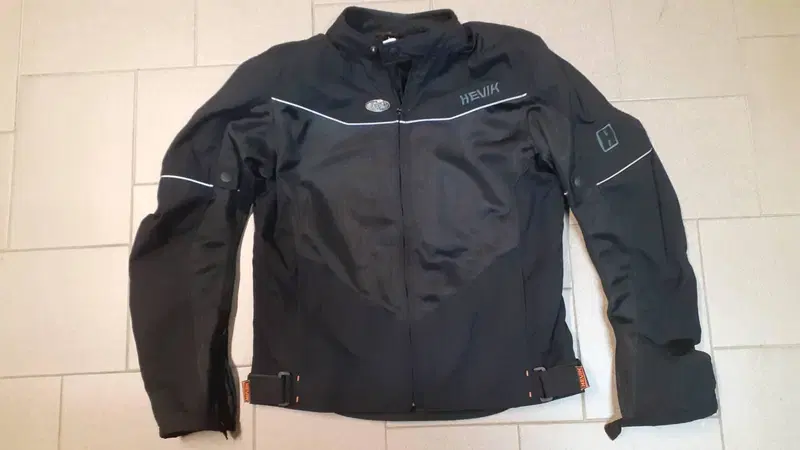 Giacca moto con protezioni Hevik