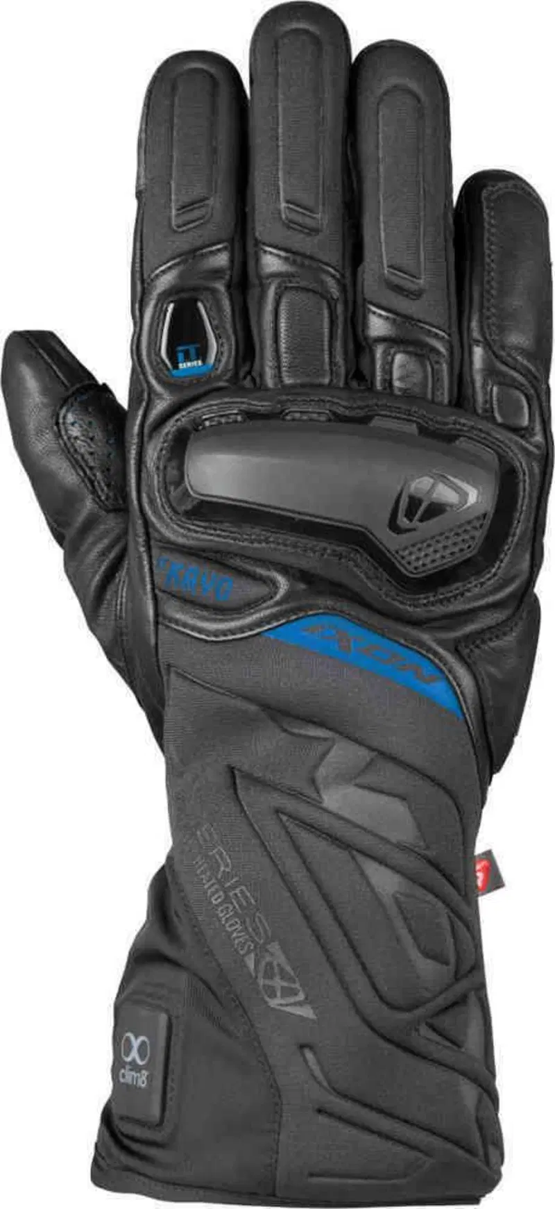 Guanti moto riscaldati Ixon IT SERIES IT-KAYO nero
