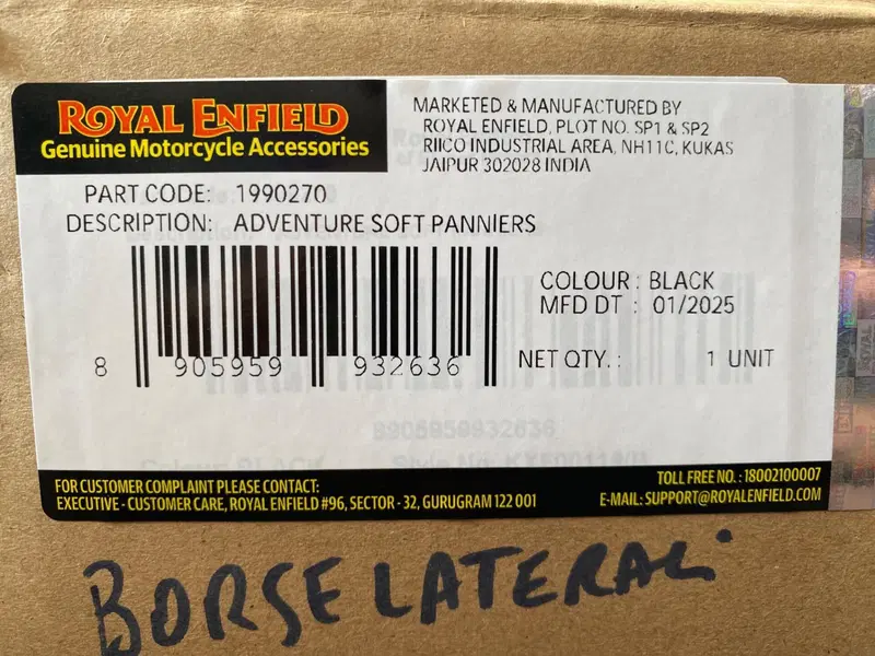 Borse laterali Guerrilla 450 Royal Enfield (2)