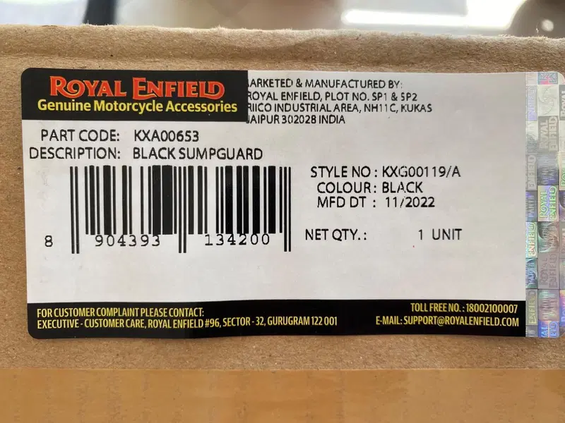 Paracolpi HNTR 350 Royal Enfield (2)