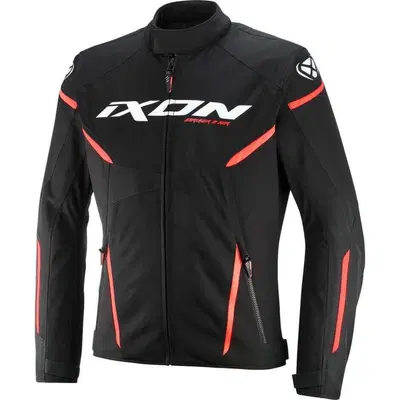 Giacca Moto Estiva Ixon Striker 2 Air WP Nero Bian