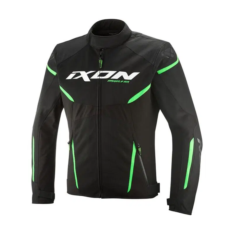 Giacca Moto Estiva Ixon Striker 2 Air WP Nero Verd