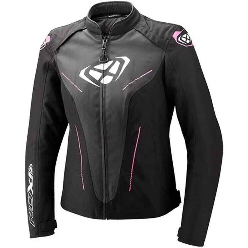 Giacca Moto Donna Ixon Prodigy Lady Nero Antracite