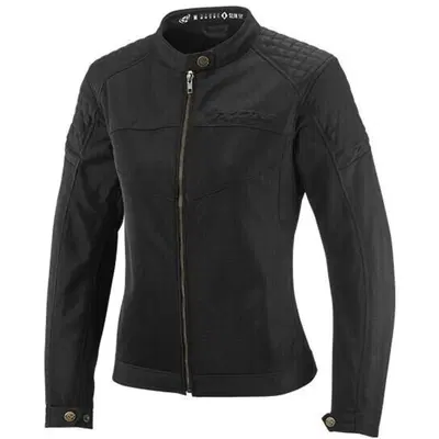 Giacca Moto Donna Estiva Ixon Ozcan Lady Nero