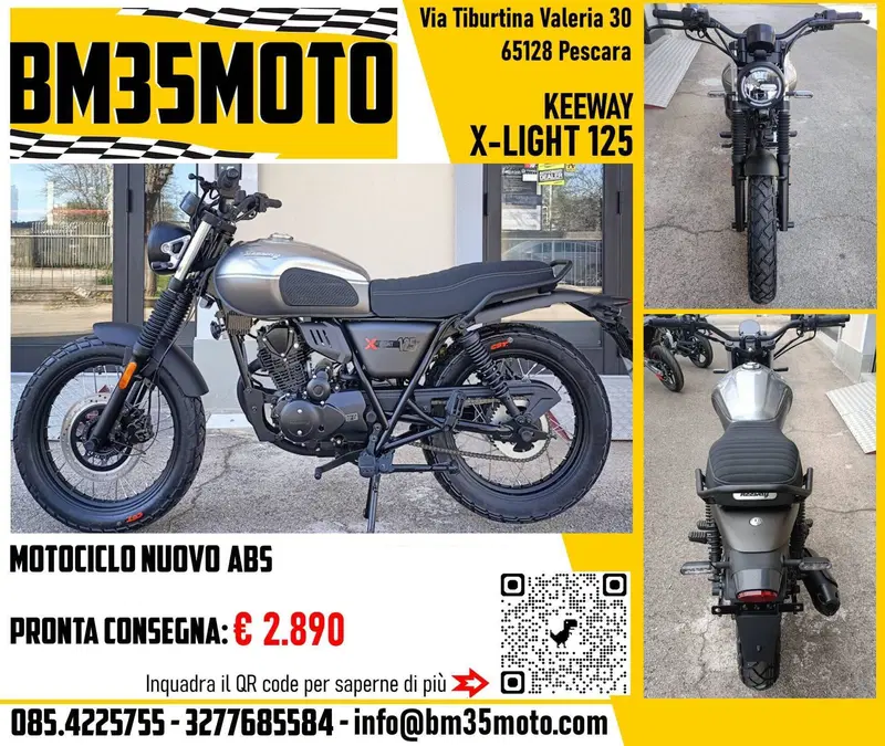 Keeway Motor X-Light 125 (2023 - 26)