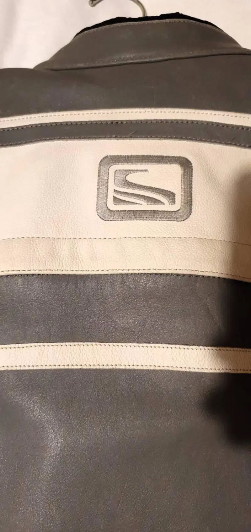 Giacca moto in pelle Scott (3)