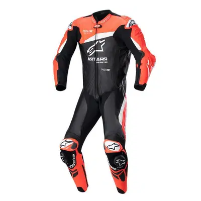 Tuta moto pelle intera Alpinestars GP PLUS V4 Nero