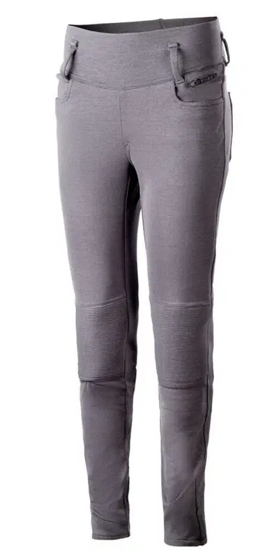 Leggins moto donna Alpinestars BANSHEE Grigio mela