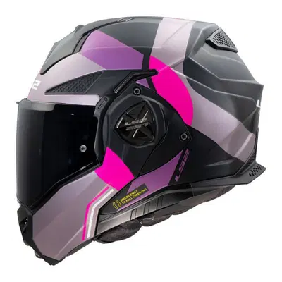 casco modulare LS2 FF901 Advant X Ultra viola opac
