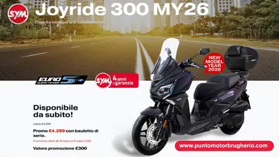 Sym Joyride 300 (2025) nuova