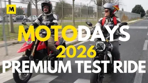 I Premium Test Ride di Moto.it a Motodays 2026!
