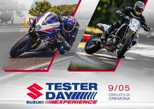 Suzuki Tester Day Experience: il 9 maggio al Cremona Circuit la passione scende in pista