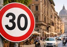 Roma 30 all’ora: arrivano le multe