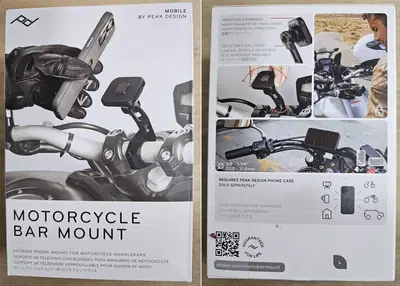 Porta telefono per moto o scooter Peack Design