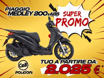 Piaggio Medley 200 (2025 - 26) nuova