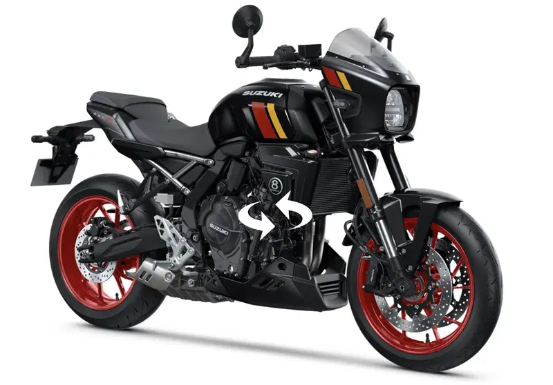Suzuki GSX-8TT: a retro feel