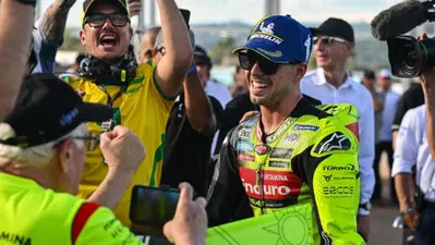 MotoGP 2026. GP del Brasile. Fabio Di Giannantonio, pole e secondo posto: &ldquo;Ho sbagliato io e ho dato una chance a Marquez. Non mi importa chi c'&egrave; dietro, era giusto portare a casa il podio&rdquo;