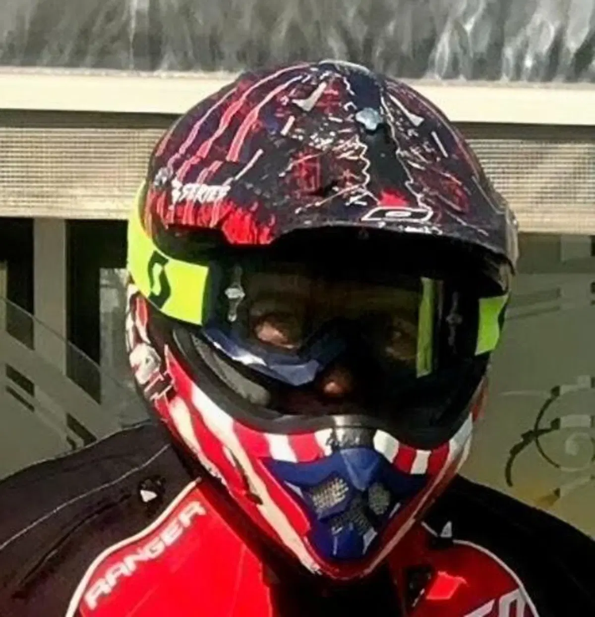 Casco da motocross O'Neal Racing (2)