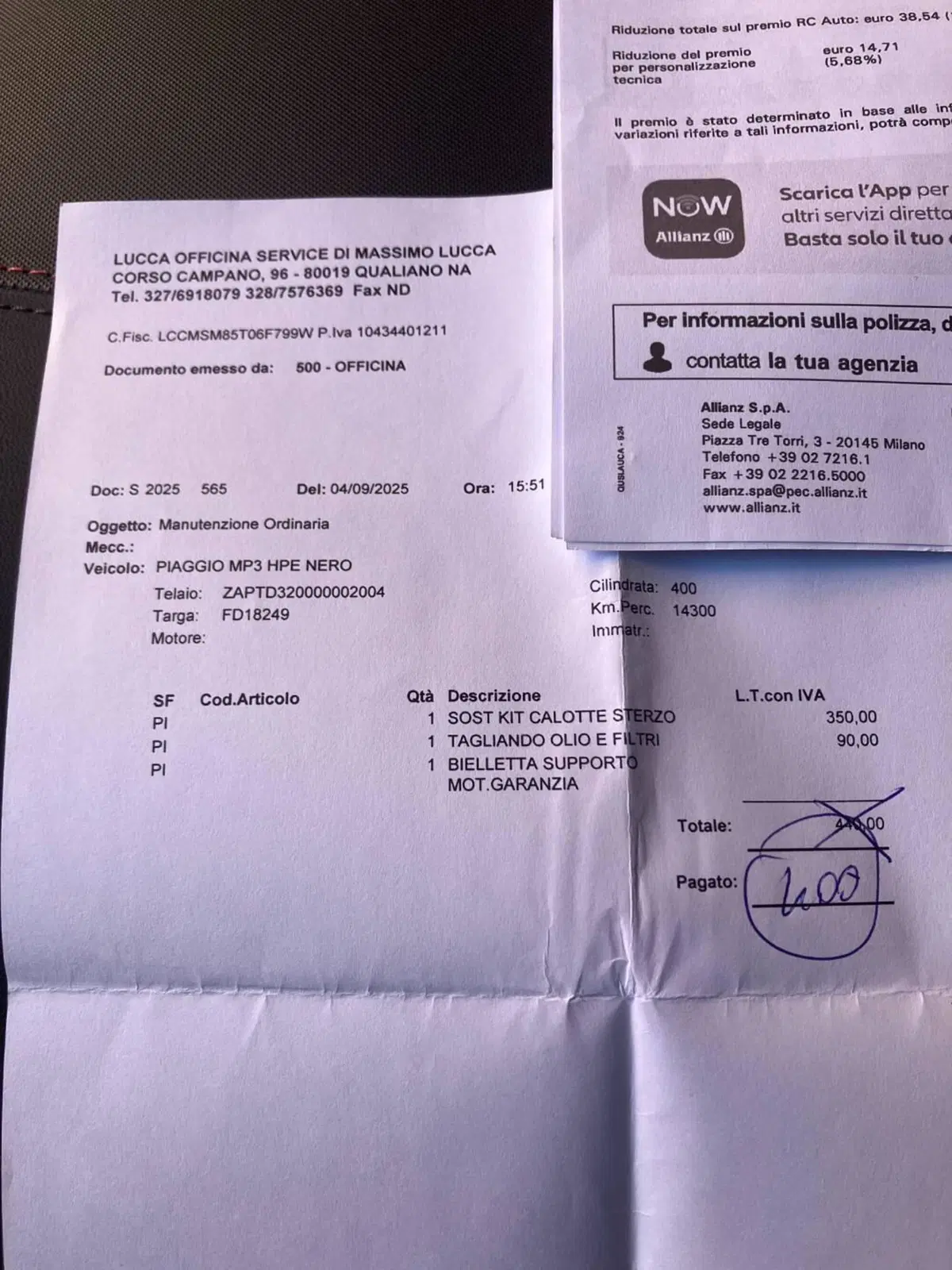 Piaggio MP3 400 ABS Hpe (2023 - 25) (6)