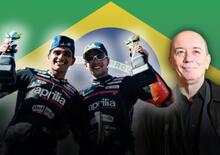 MotoGP 2026. DopoGP del Brasile: uno-due Aprilia, Bez e Martin. Con Nico, l'Ing e... Luca Cadalora! [VIDEO]