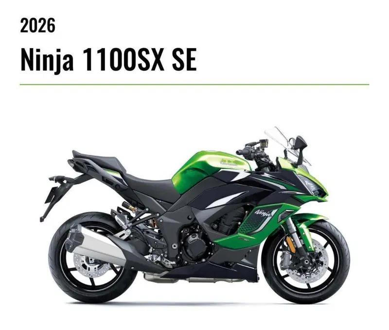 Kawasaki Ninja 1100 SX SE (2025 - 26)