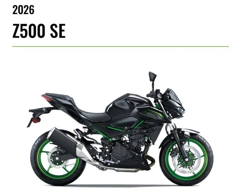 Kawasaki Z 500 SE (2024 - 26)