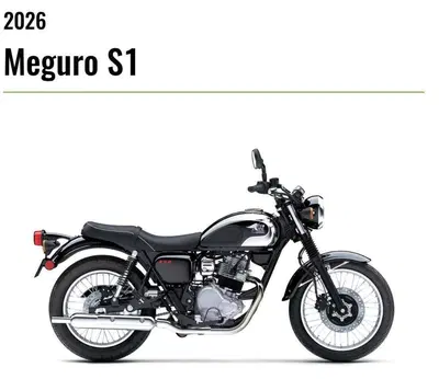 Kawasaki Meguro S1 (2025 - 26) nuova