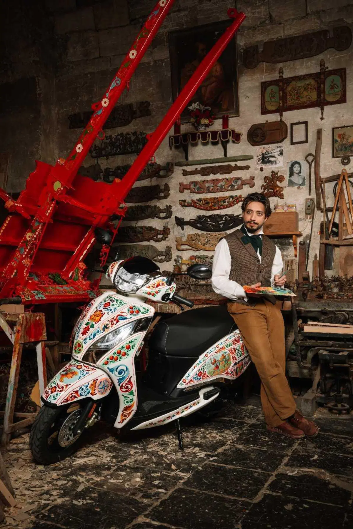 TVS Motor e Cinabro Carrettieri trasformano lo scooter Jupiter 125 in un capolavoro siciliano (3)