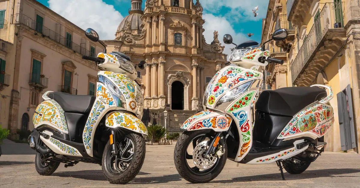 TVS Motor e Cinabro Carrettieri trasformano lo scooter Jupiter 125 in un capolavoro siciliano