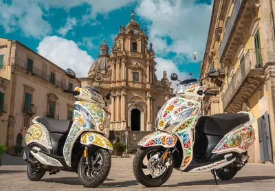 TVS Motor e Cinabro Carrettieri trasformano lo scooter Jupiter 125 in un capolavoro siciliano