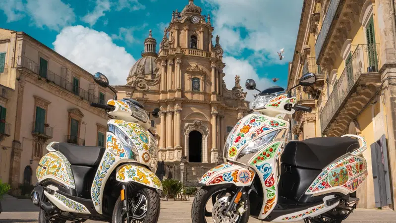 TVS Motor e Cinabro Carrettieri trasformano lo scooter Jupiter 125 in un capolavoro siciliano