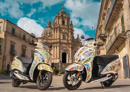 TVS Motor e Cinabro Carrettieri trasformano lo scooter Jupiter 125 in un capolavoro siciliano