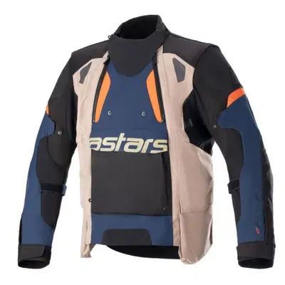 Giacca moto Alpinestars HALO DRYSTAR Blu scuro Kak