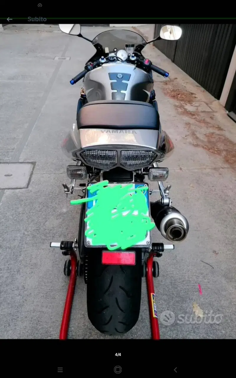 Yamaha YZF R6 (2003 - 04) (4)