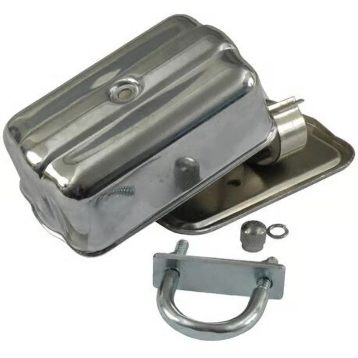 Custodia per candele in acciaio cromato rif OEM 91 