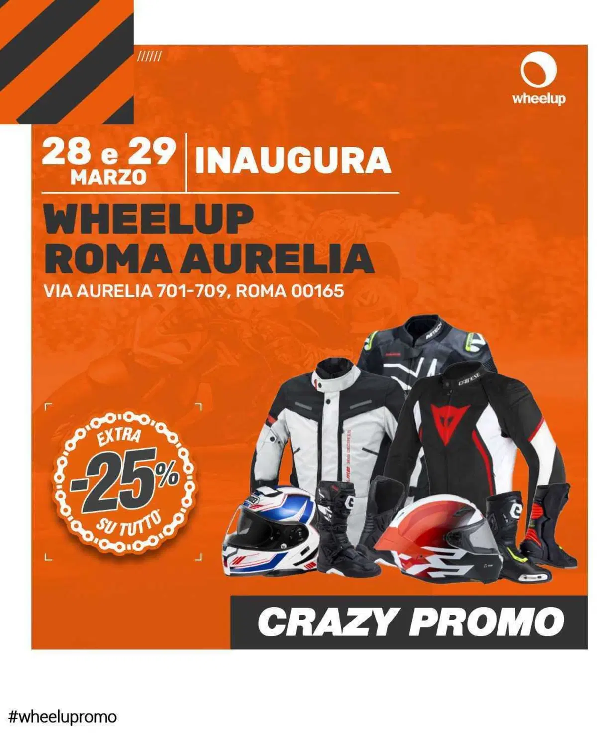 Wheelup apre a Roma Aurelia il 57esimo negozio in Italia