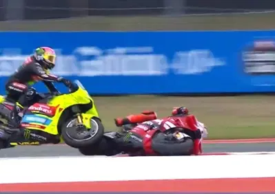 MotoGP 2026. GP delle Americhe. Long lap penalty per Marc Márquez, per l'incidente con Di Giannantonio: Sono entrato in Direzione gara e ho detto 'ho sbagliato, penalizzatemi' [VIDEO]
