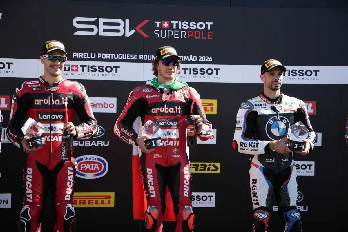 SBK 2026. GP del Portogallo. SuperBulega! Sua la pole di Portimao [GALLERY]  (4)