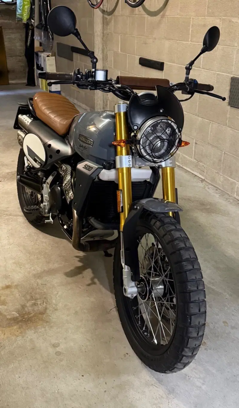 Fantic Motor Caballero 500 Scrambler Deluxe (2021 - 23) (4)