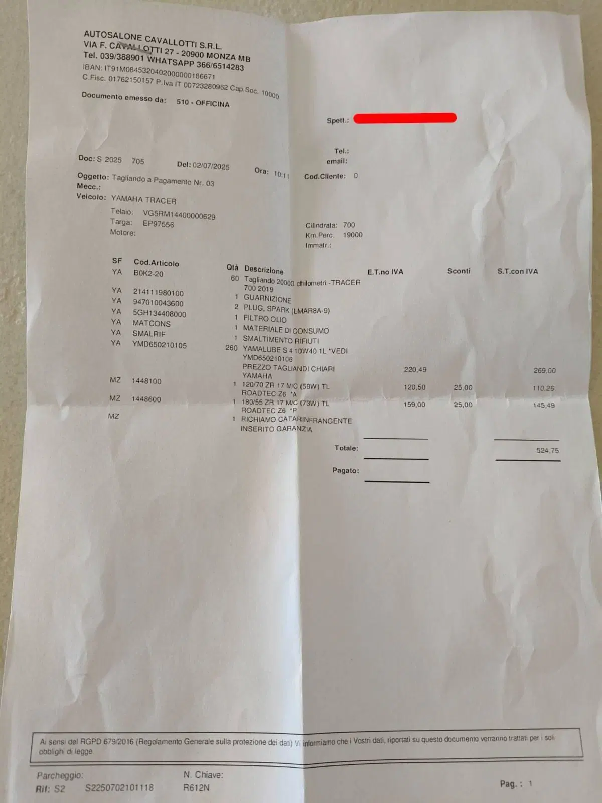 Yamaha Tracer 700 GT (2019 - 20) (13)