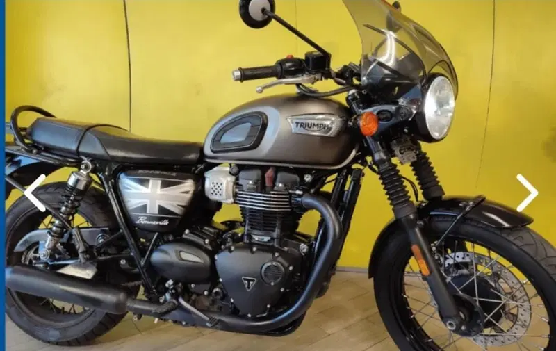 Triumph Bonneville T100 Black (2017 - 20) (6)