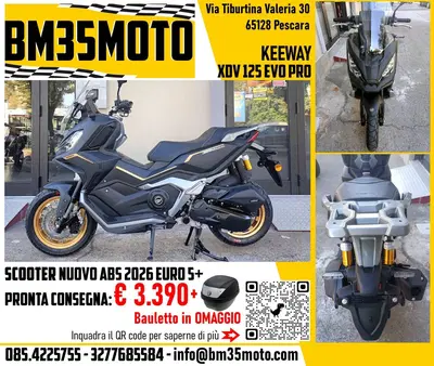 Keeway Motor XDV 125 EVO PRO (2025 - 26) nuova