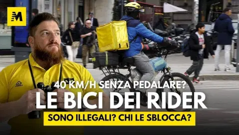 Le BICI ELETTRICHE DEI RIDER sono ILLEGALI? || La nostra inchiesta con @redazioneautomoto