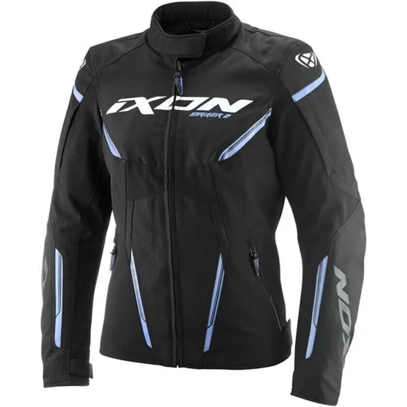 Giacca Moto Donna Ixon Striker 2 Lady Nero Lavanda
