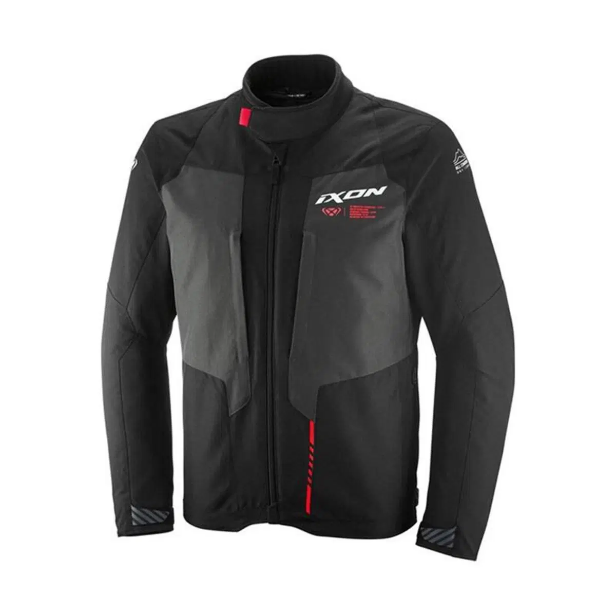 Giacca Moto Ixon Tyr Antracite Rosso